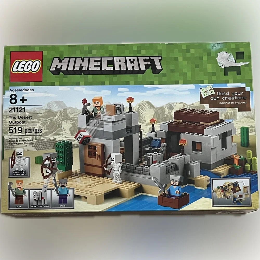 📦RARE Retired LEGO Minecraft: The Desert Outpost (21121) - NEW SEALED - Picture 15 of 17
